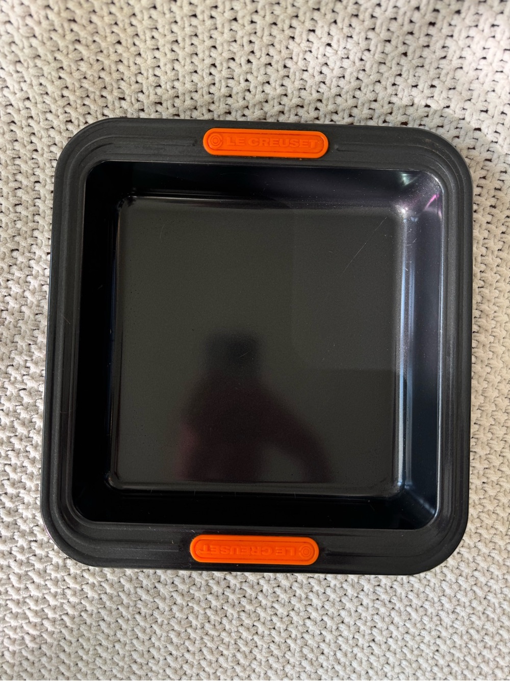 Le Creuset 9” Square Nonstick Baking Pan Black